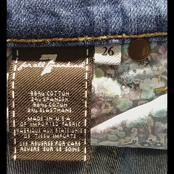 7for allmankind   size 8 - Picture 4 of 8